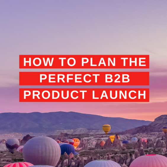 b2b product launch