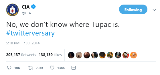 Tupac Tweet