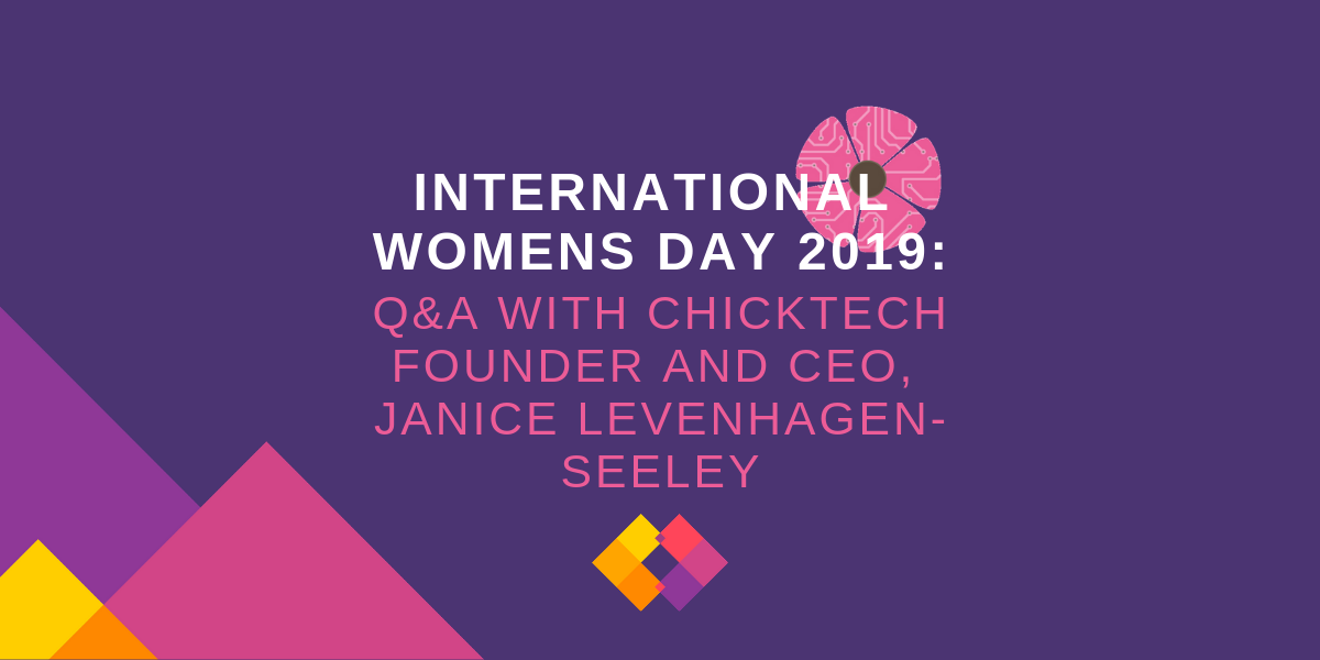 IWD2019 ChickTech Janice Levenhagen-Seeley