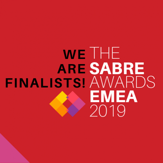 Red Lorry Yellow Lorry are finalists in The SABRE Awards EMEA 2019