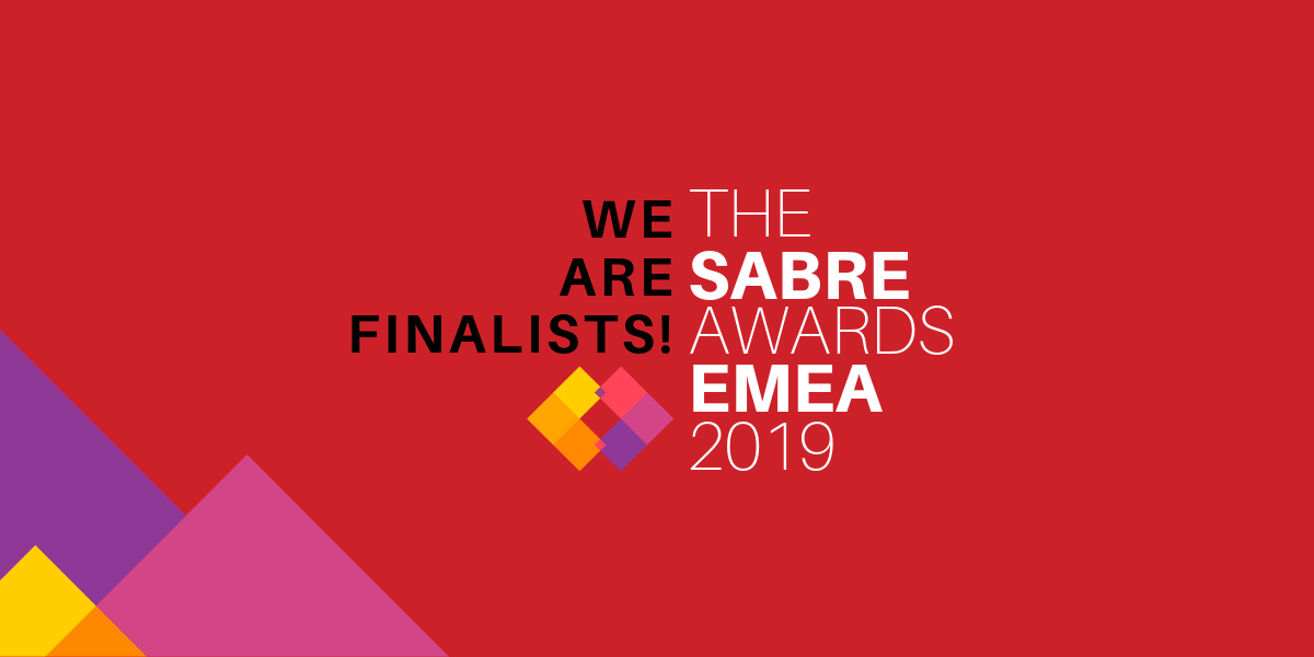 Red Lorry Yellow Lorry are finalists in The SABRE Awards EMEA 2019