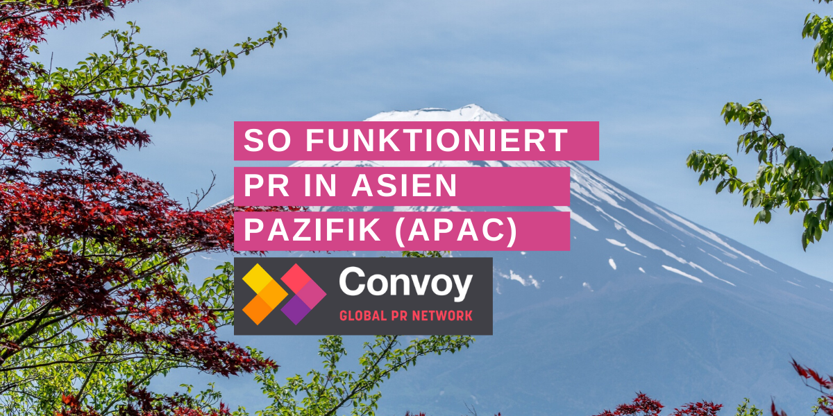 So funktioniert PR in Asien Pazifik