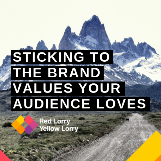 Brand values for audiences