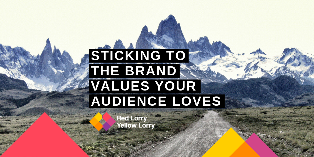 Brand values for audiences