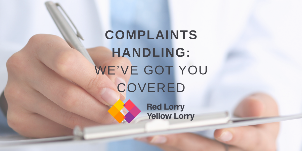 Complaints handling
