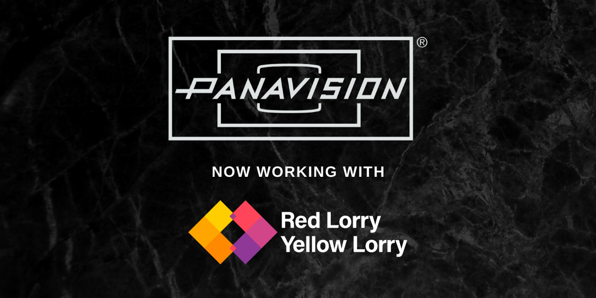 Panavision is working with Red Lorry Yellow Lorry
