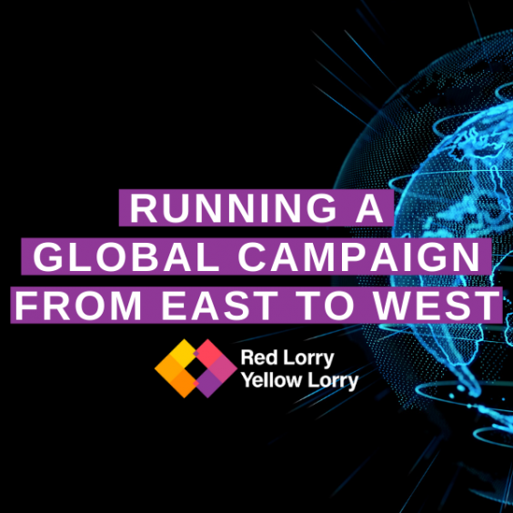 running a global campaign PR