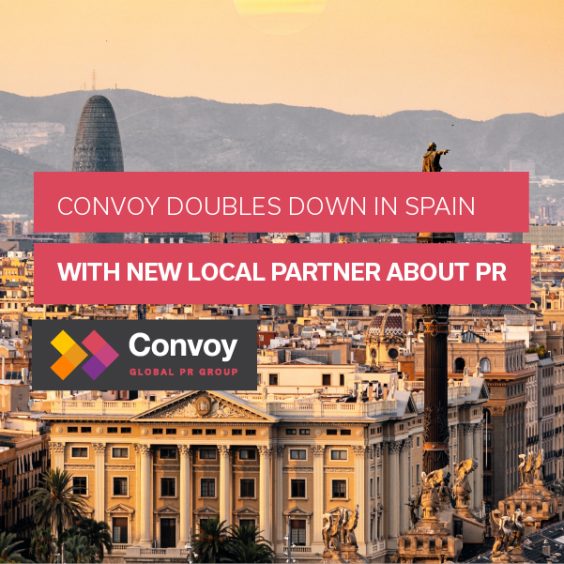 About PR joins Convoy, image of a beautiful Barcelona skyline